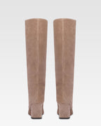 Velourslederstiefel