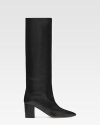 Wildlederstiefel — BLACK