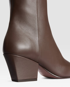 STIVALETTO IN PELLE
