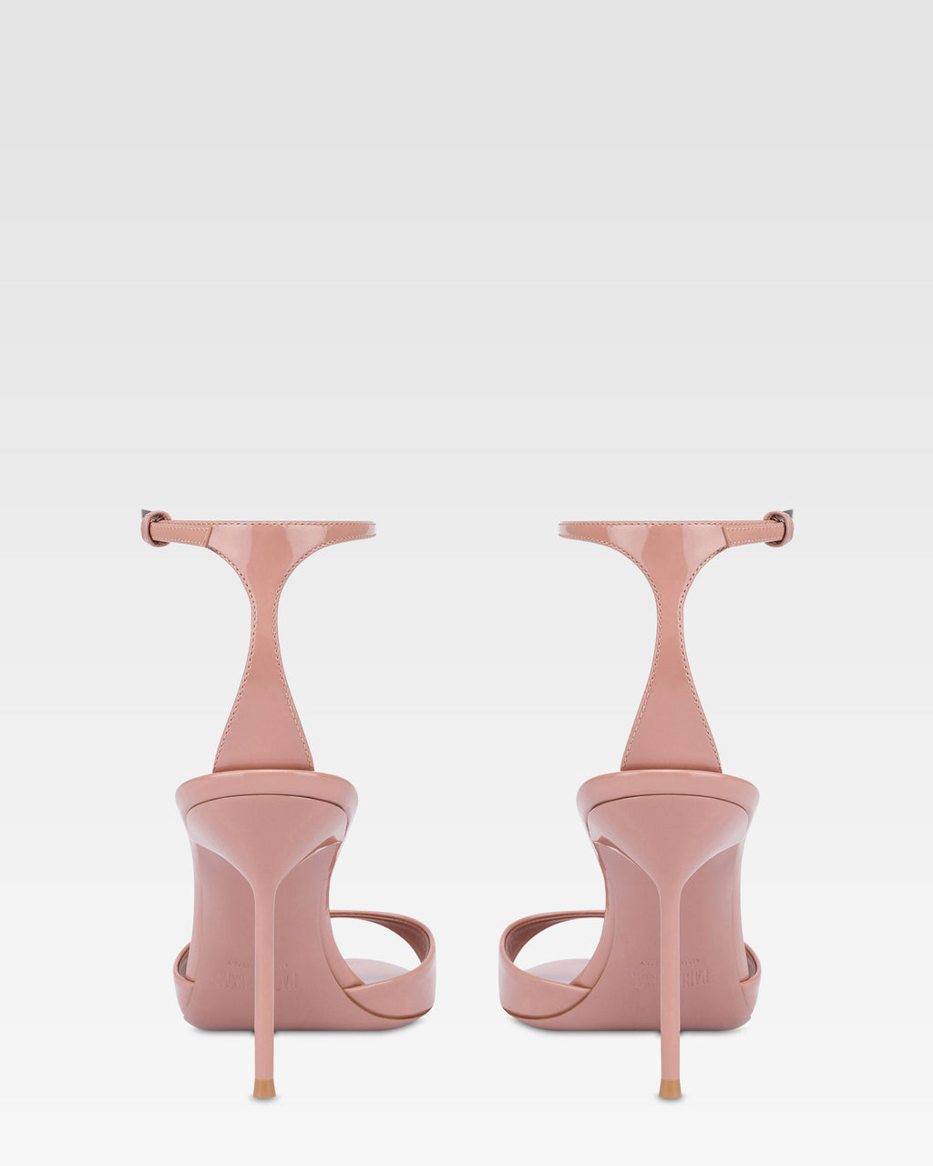 Sandali in vernice dark phard