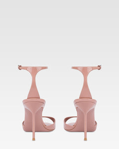 Sandali in vernice dark phard