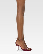 Sandali in vernice rouge noir