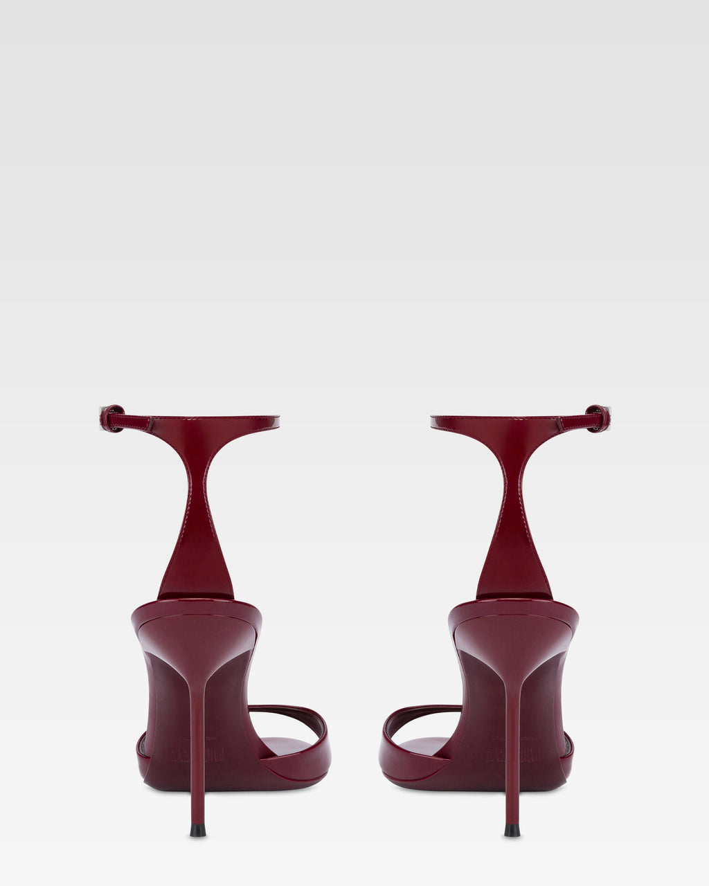 Sandali in vernice rouge noir