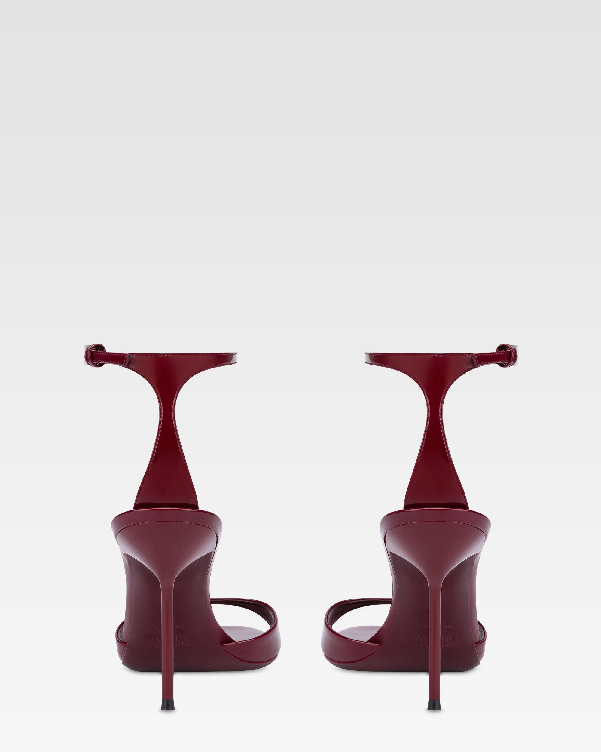 Sandali in vernice rouge noir