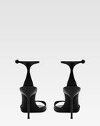 Sandali in vernice nera