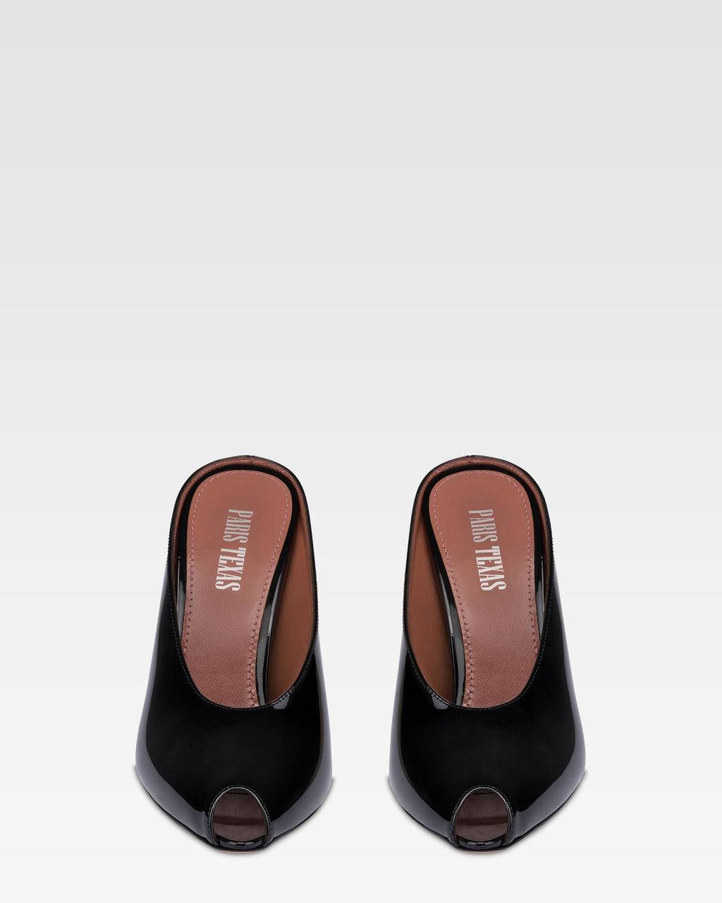 Sabots in vernice nera