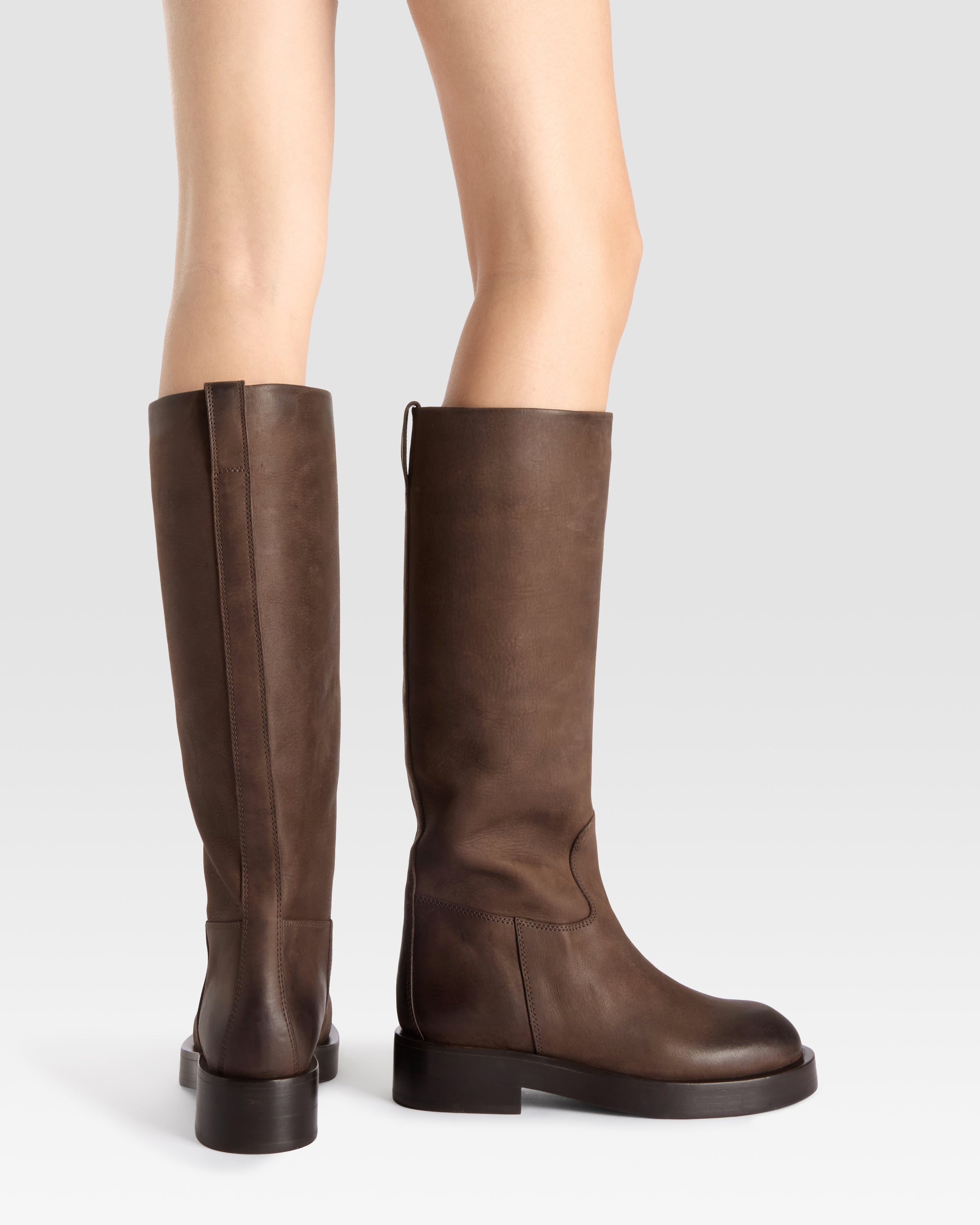 VELOURSLEDER STIEFEL