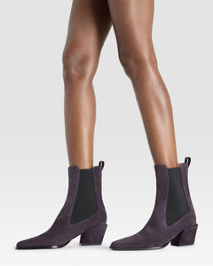 SUEDE ANKLE BOOT