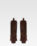 Wildlederstiefelette