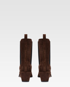 Wildlederstiefelette