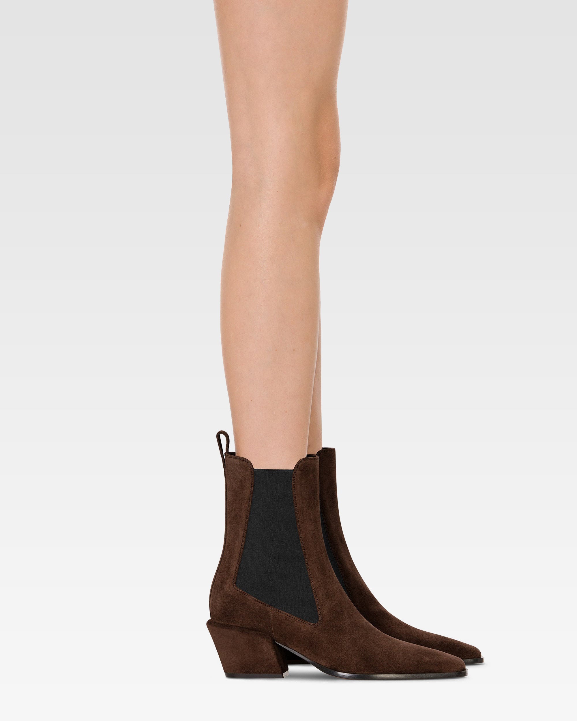Wildlederstiefelette