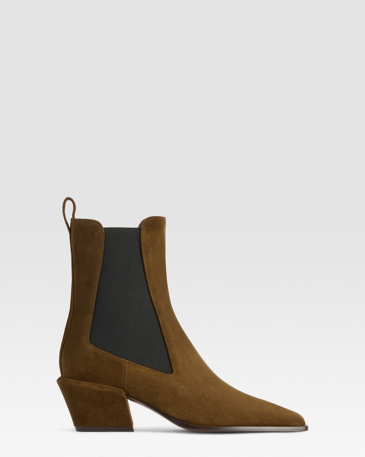 STIVALETTO IN PELLE SCAMOSCIATA