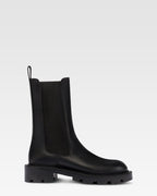 Stivali in pelle nera