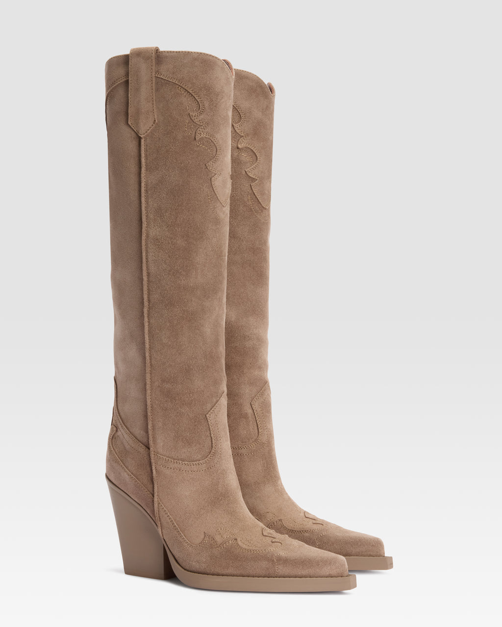 SUEDE WESTERN BOOT