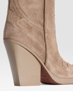 SUEDE WESTERN BOOT