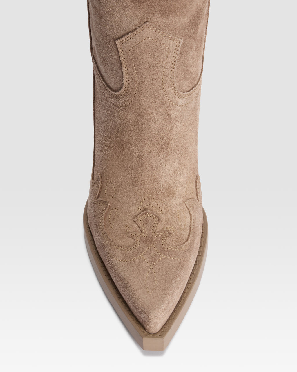 SUEDE WESTERN BOOT