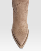 SUEDE WESTERN BOOT