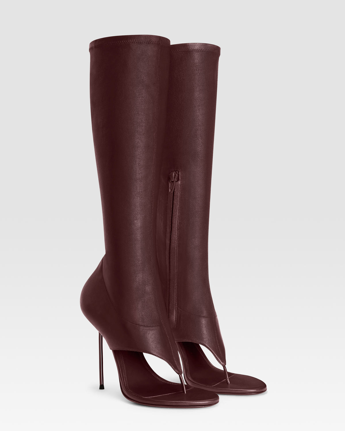 Bota de dedo en napa stretch