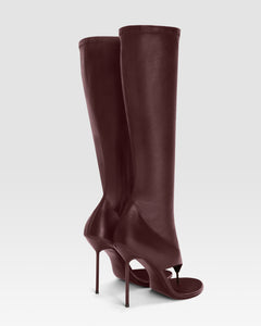 Bota de dedo en napa stretch