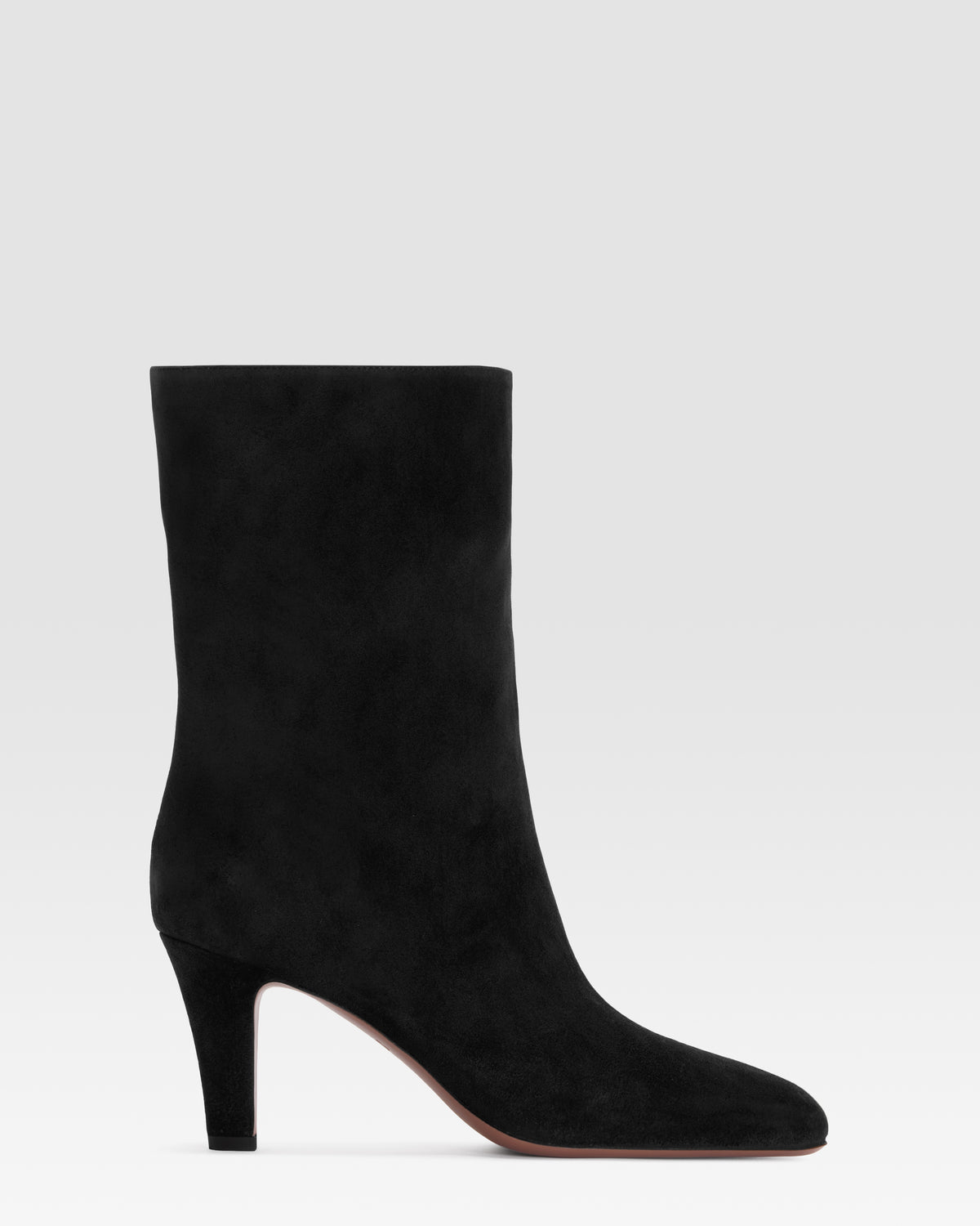 STIVALETTO IN PELLE SCAMOSCIATA
