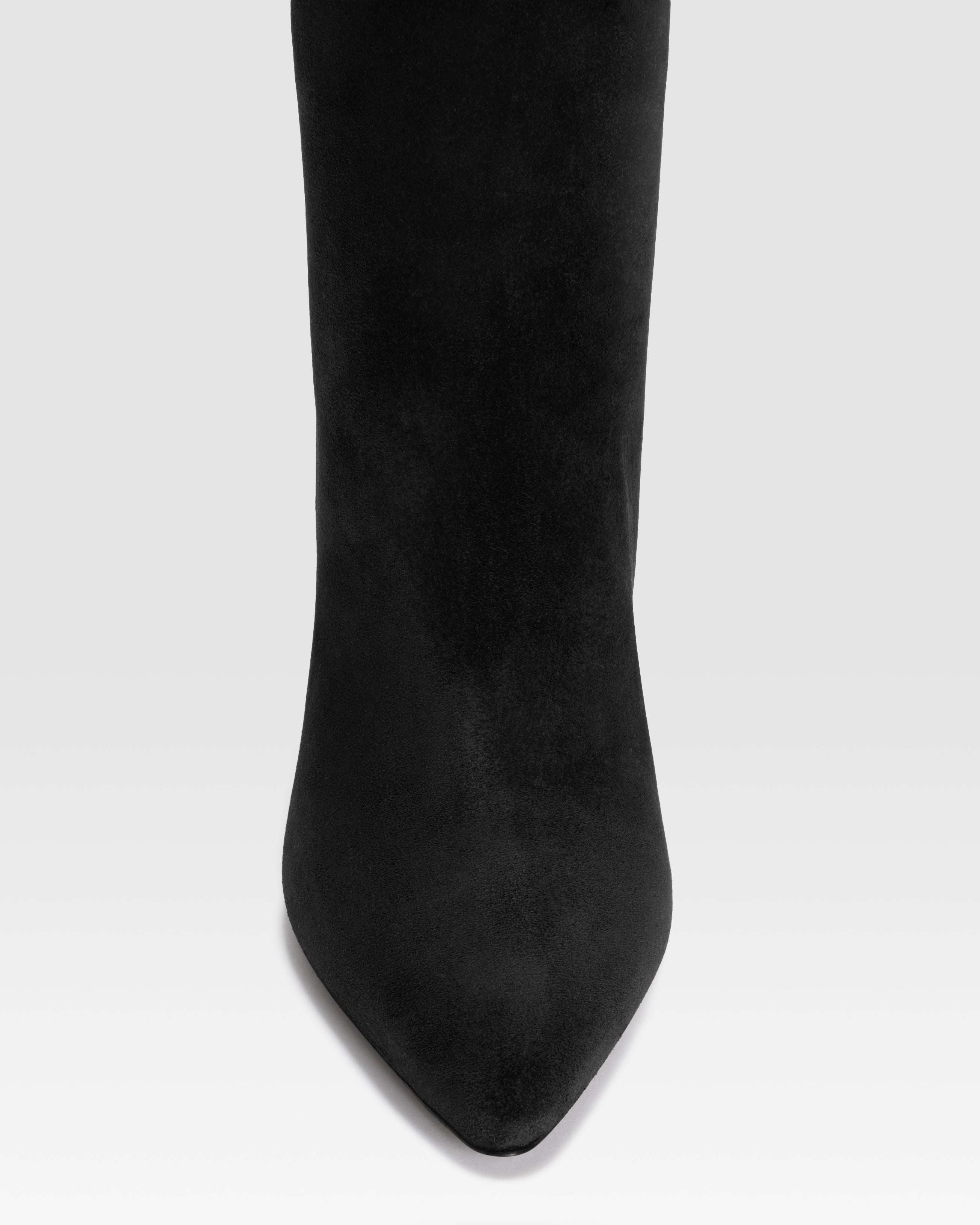 STIVALETTO IN PELLE SCAMOSCIATA