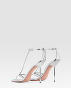 SPIEGELLEDER T-STRAP SANDALE