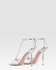 SPIEGELLEDER T-STRAP SANDALE