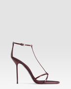 LACKLEDER T-STRAP SANDALE