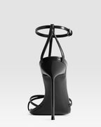 LACKLEDER T-STRAP SANDALE