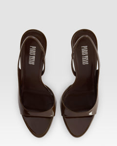 PATENT LEATHER SANDAL