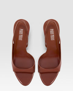 PATENT LEATHER SANDAL
