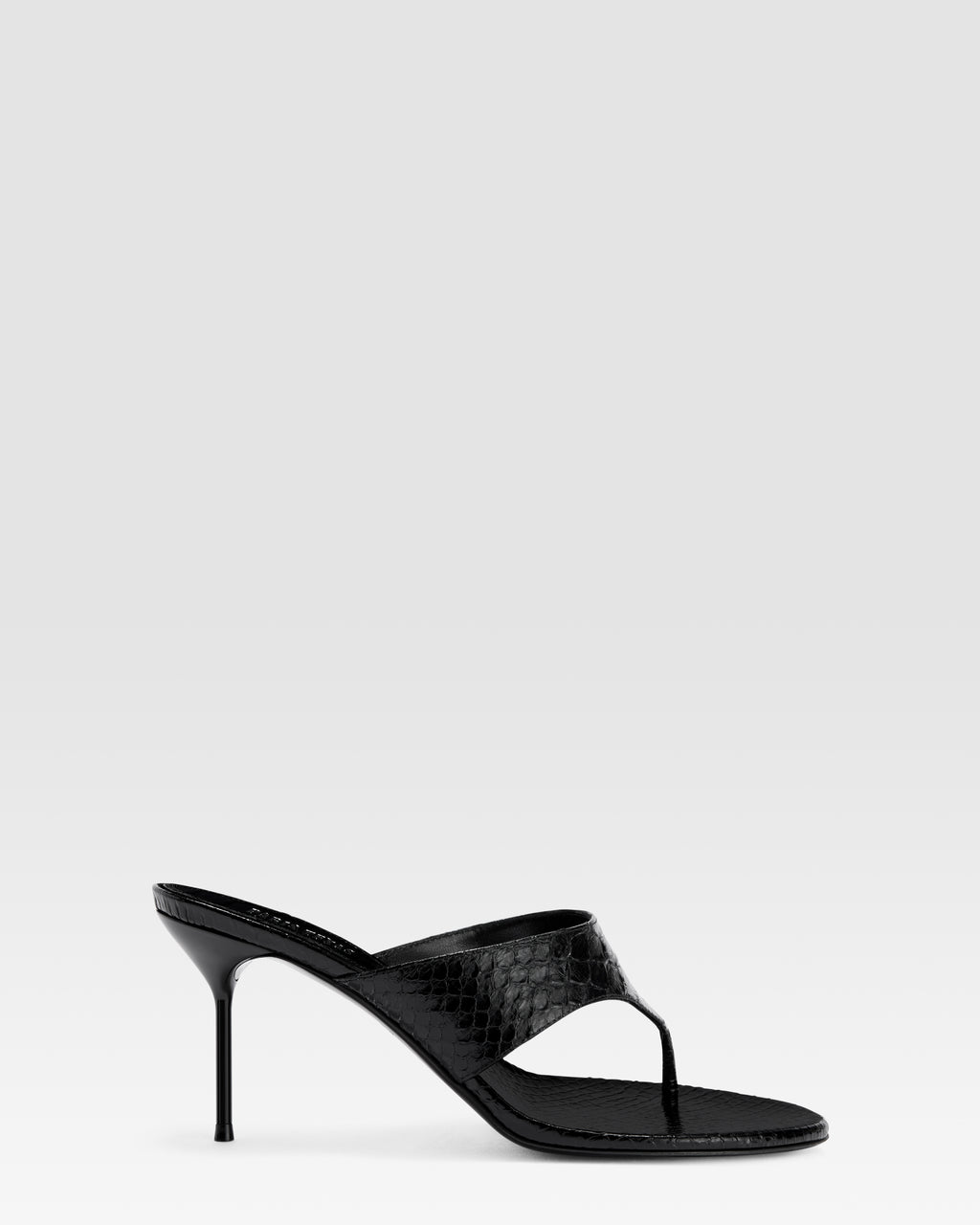 MULE DE PIEL CON EFECTO PITON