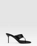 MULE DE PIEL CON EFECTO PITON