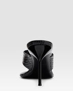 MULE DE PIEL CON EFECTO PITON