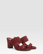 MULE AUS VELOURSLEDER