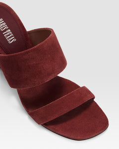 MULE AUS VELOURSLEDER