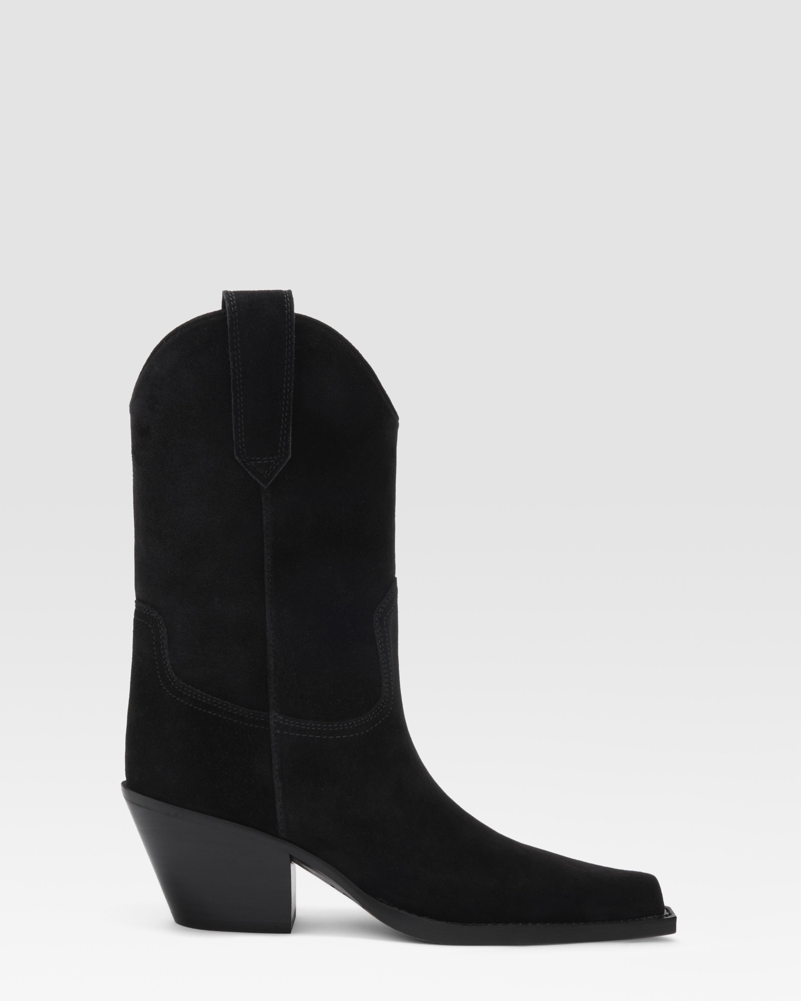 texan-boot-in-suede-leather-black-px1982xv003 – Paris Texas US