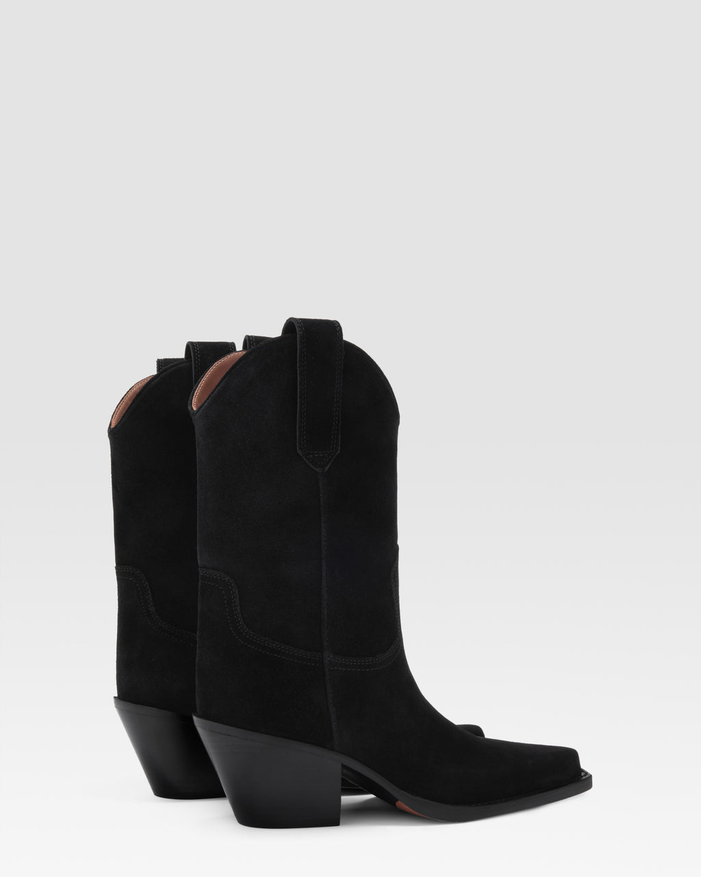 TEXAN BOOT IN SUEDE LEATHER