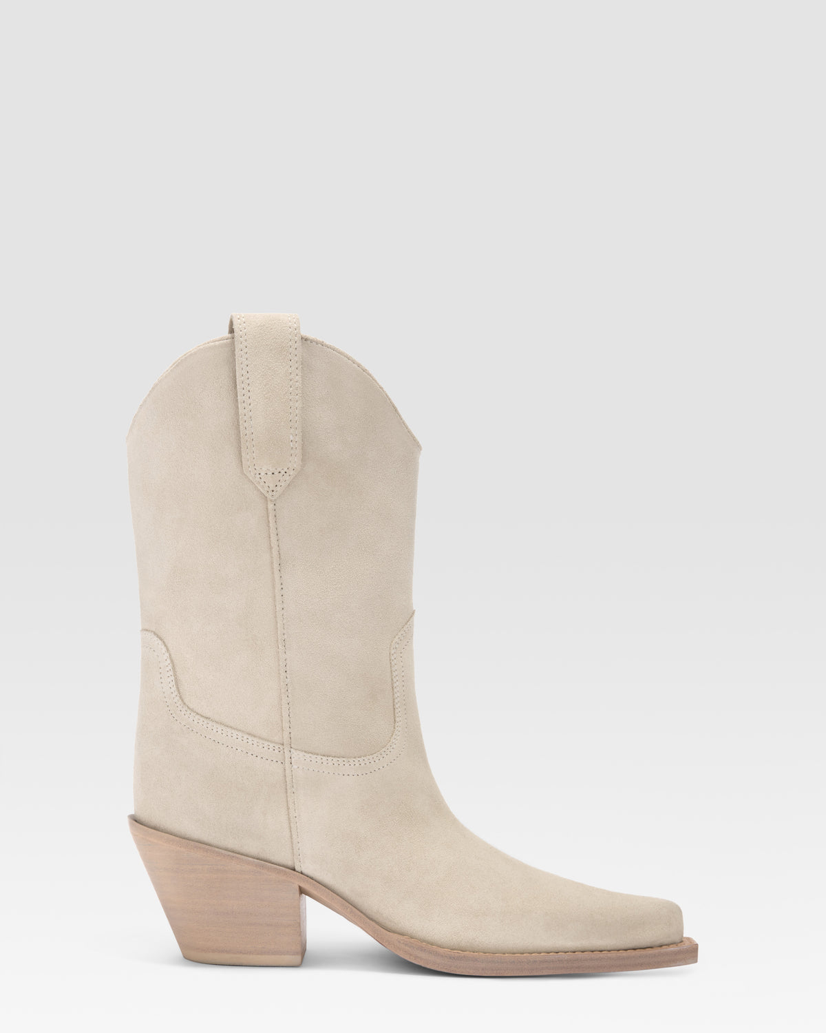COWBOYSTIEFEL AUS VELOURSLEDER