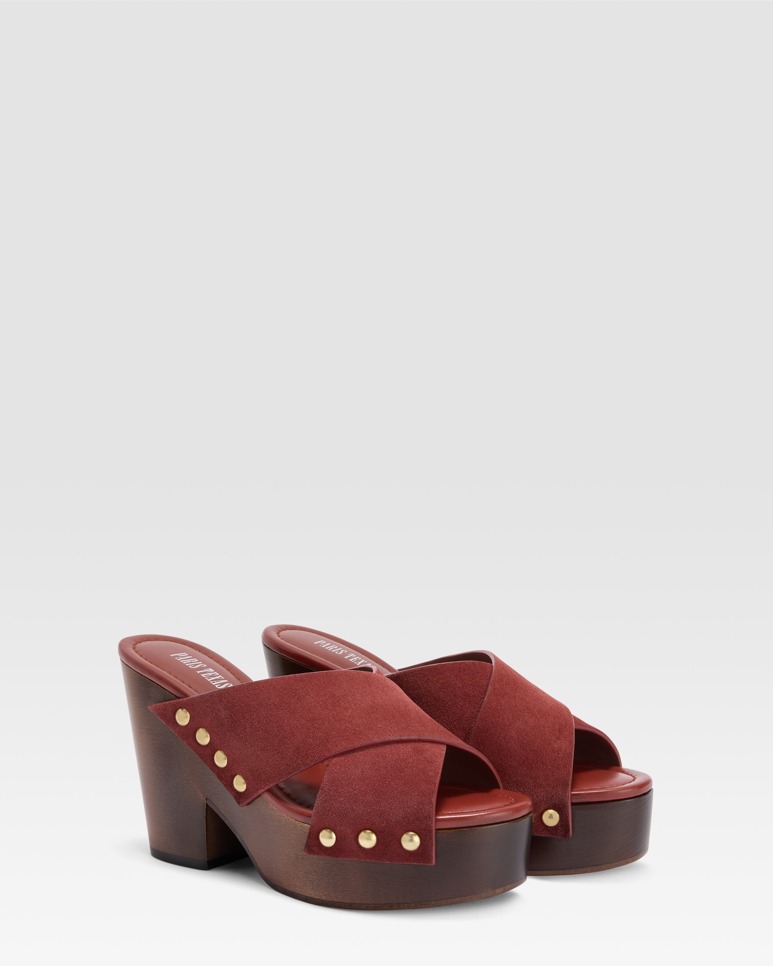 MULE AUS VELOURSLEDER