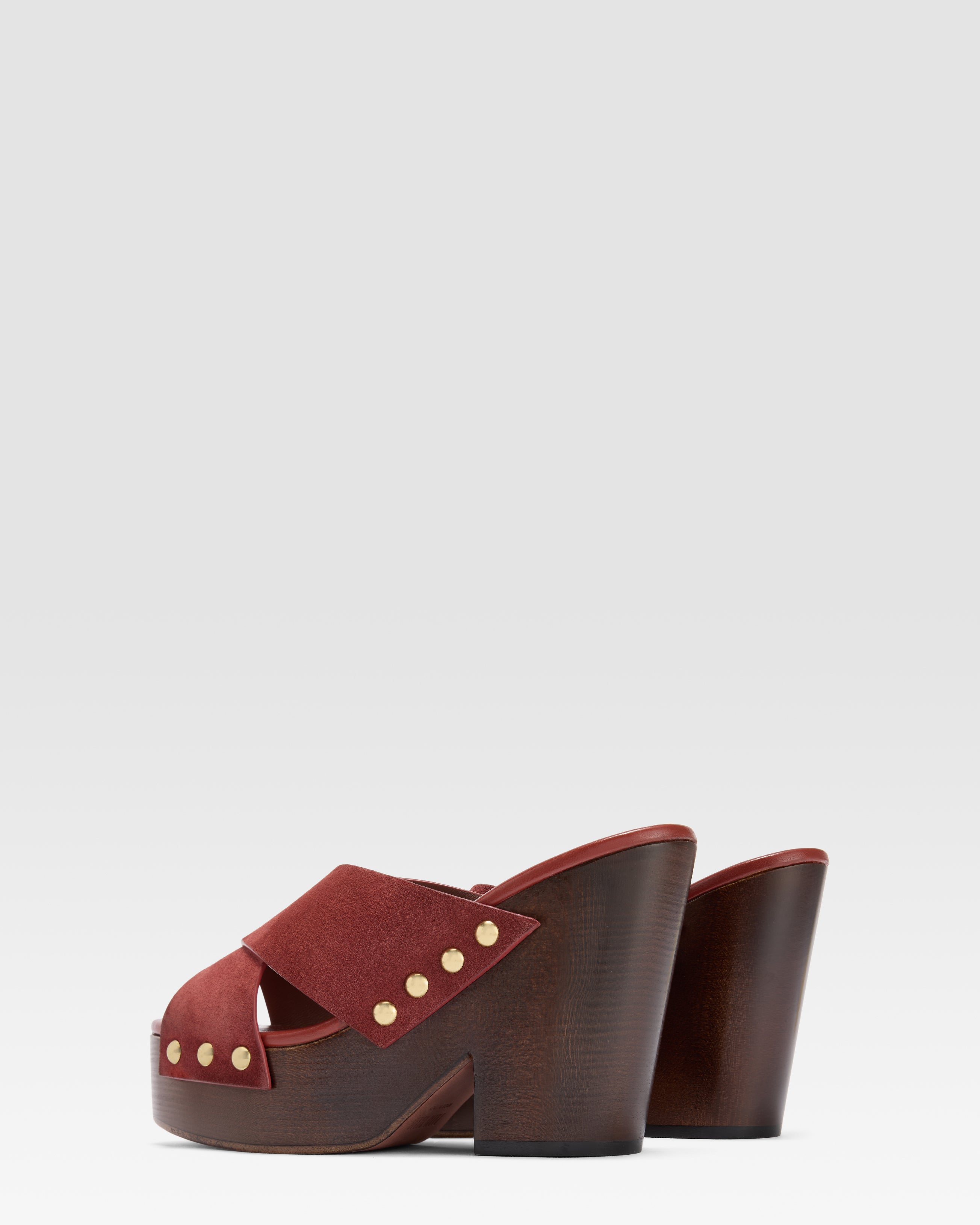 MULE AUS VELOURSLEDER