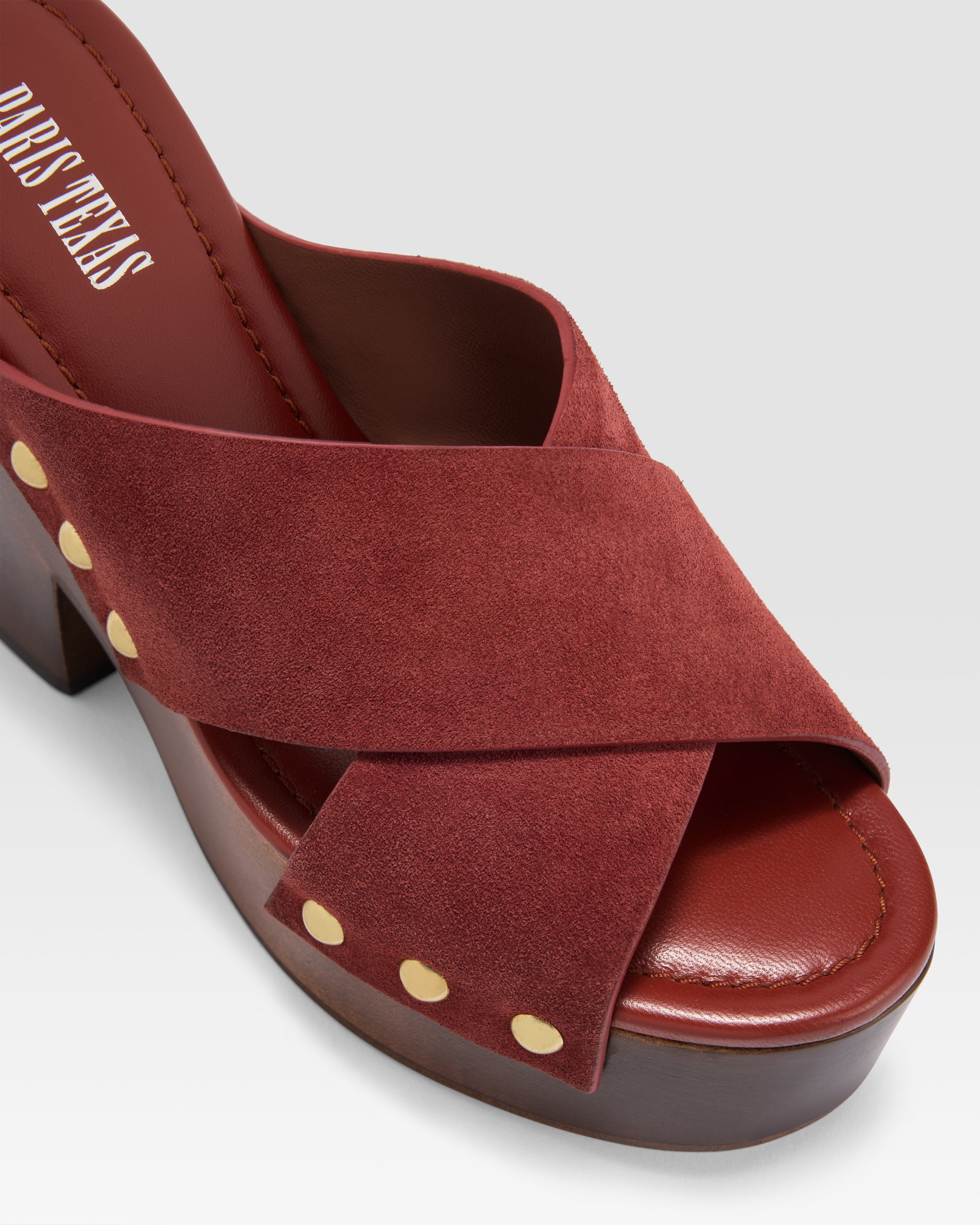 MULE AUS VELOURSLEDER