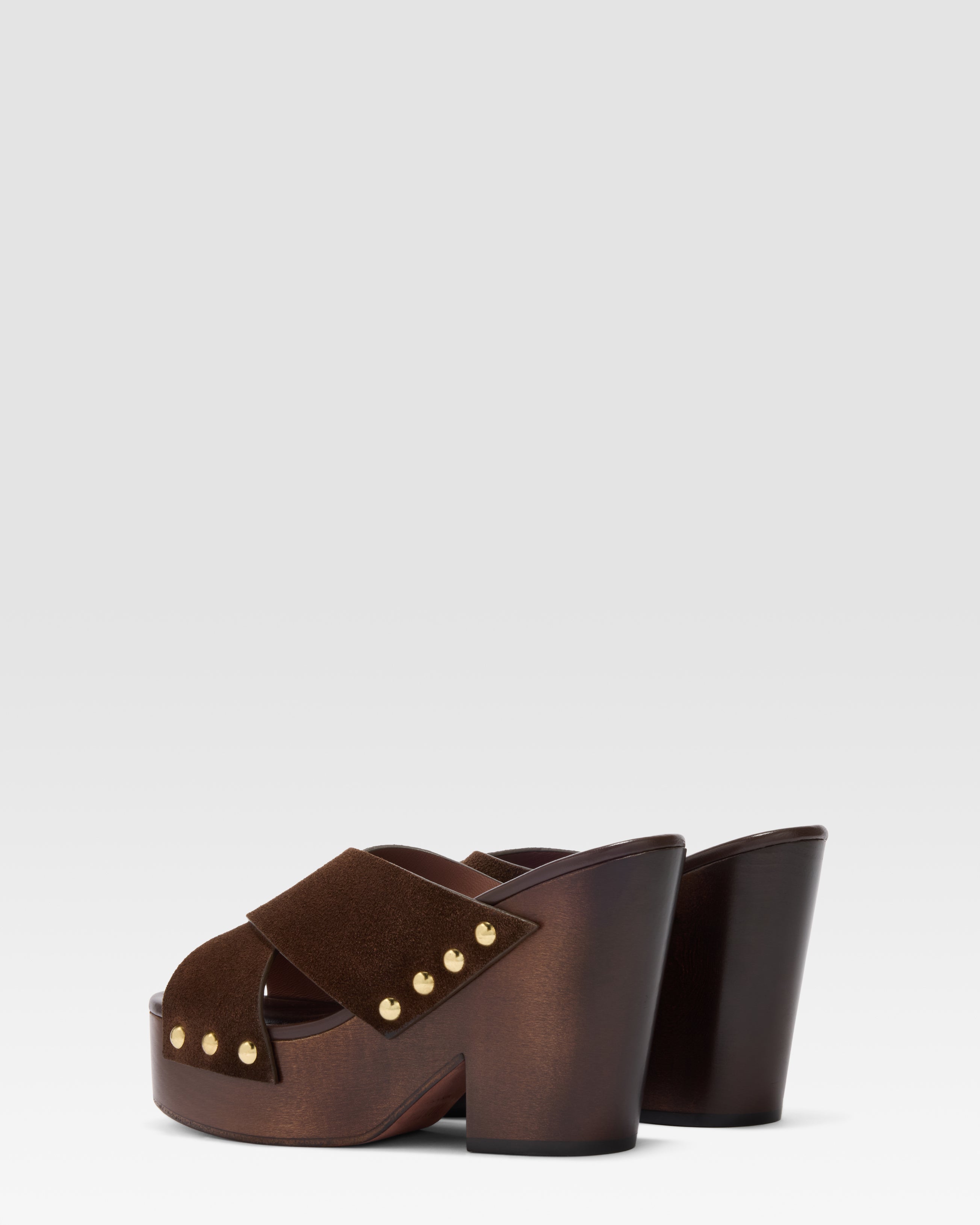 MULE AUS VELOURSLEDER