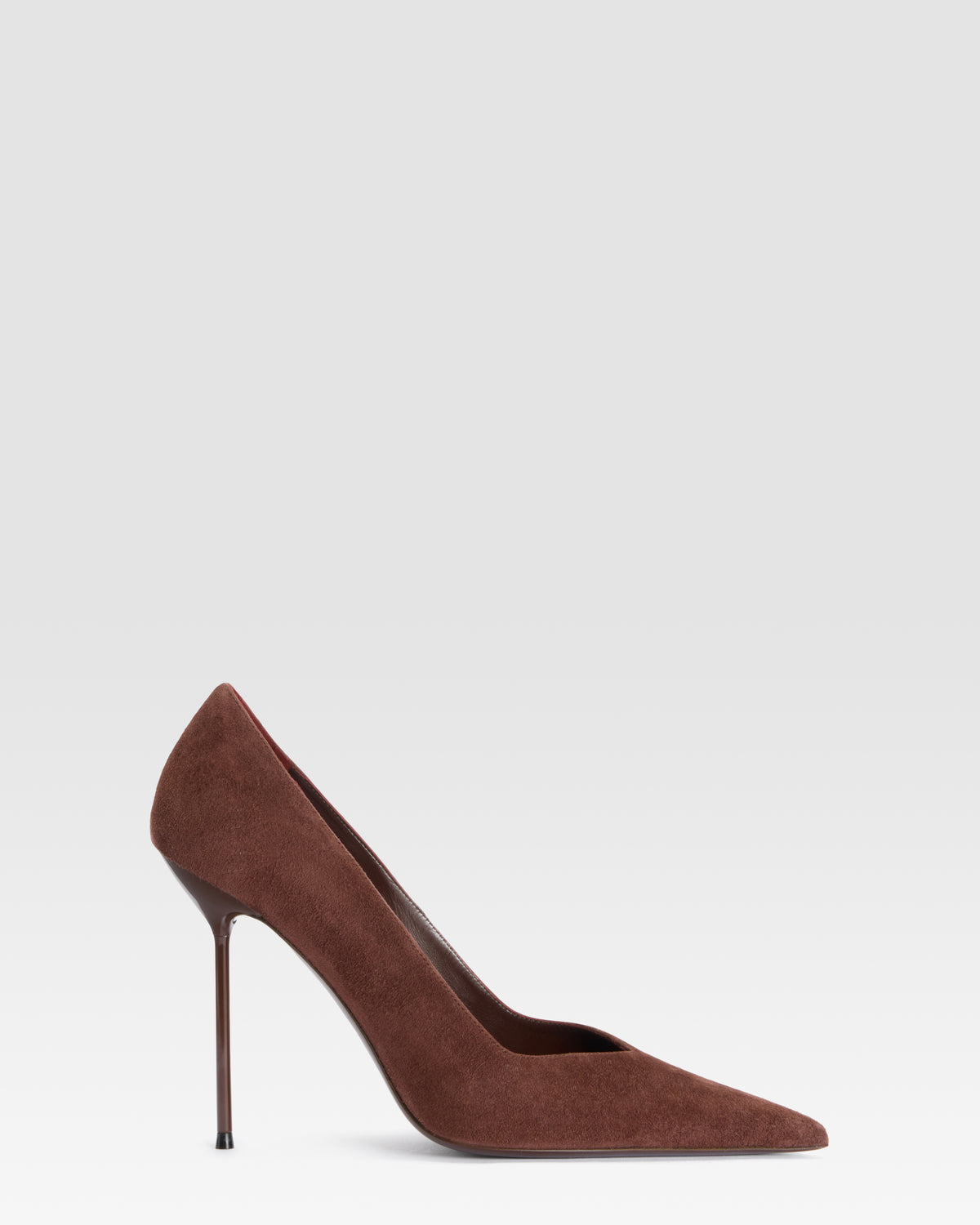 PUMP IN PELLE SCAMOSCIATA