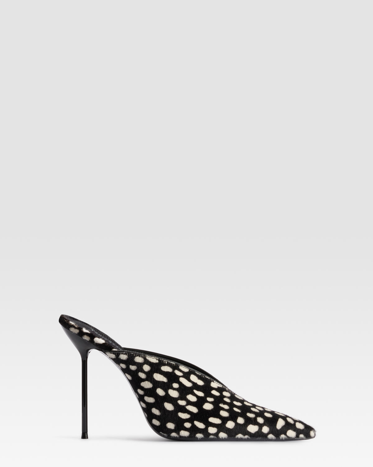 SABOT DE PIEL DE POTRO ESTAMPADA
