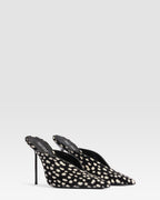 PRINTED HAIRCALF SABOT