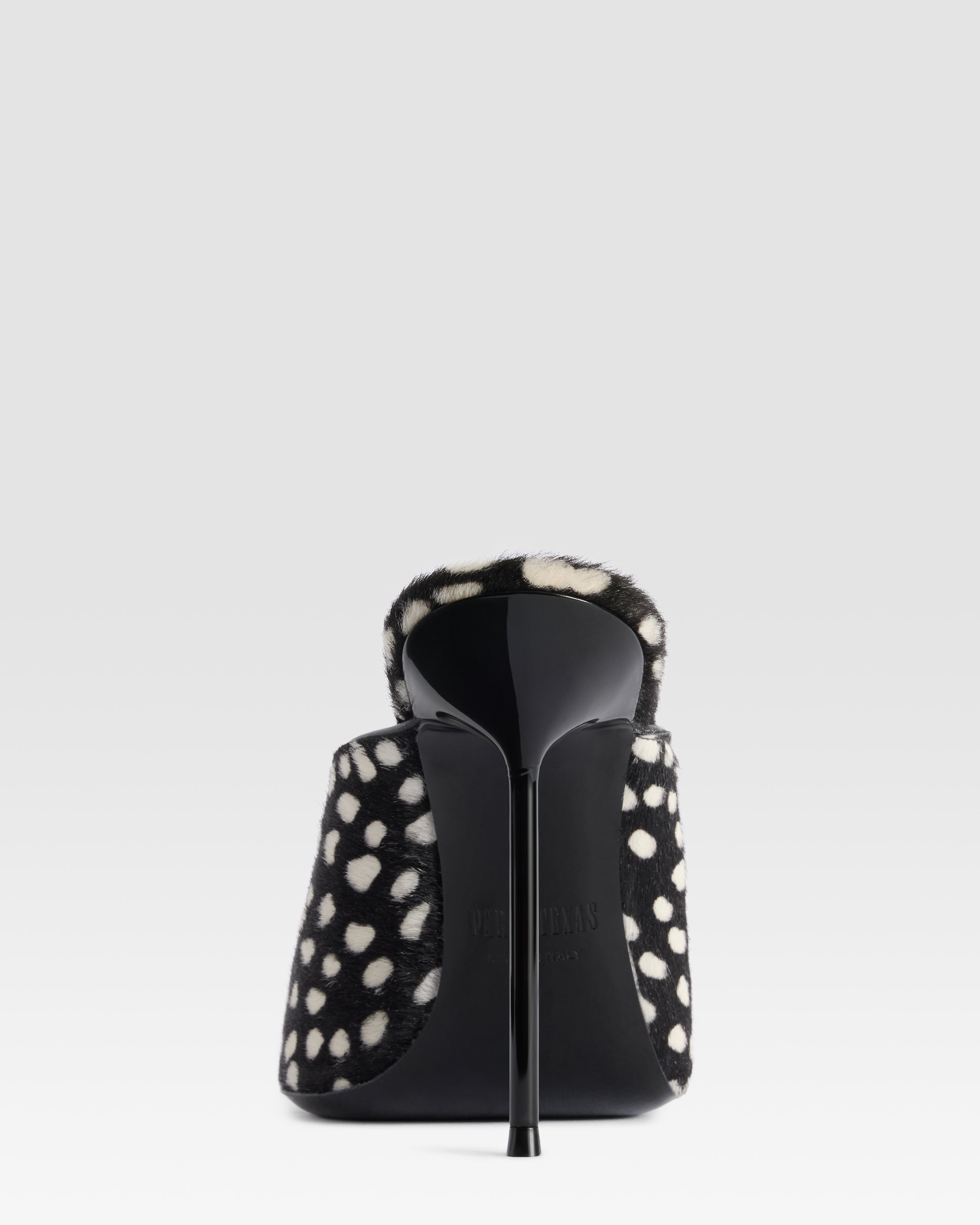 PRINTED HAIRCALF SABOT
