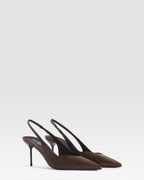 PATENT LEATHER SLINGBACK