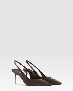 PATENT LEATHER SLINGBACK