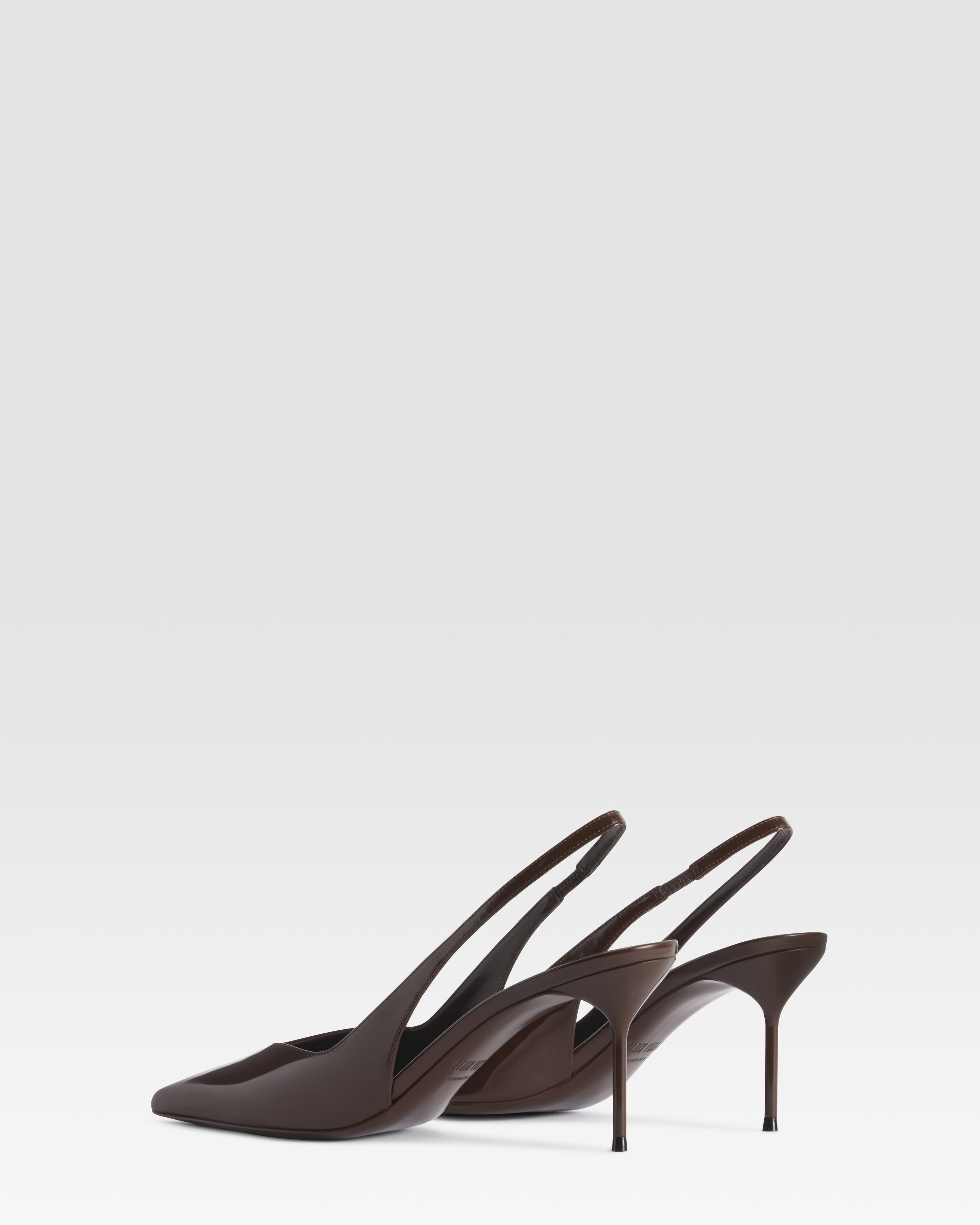 PATENT LEATHER SLINGBACK